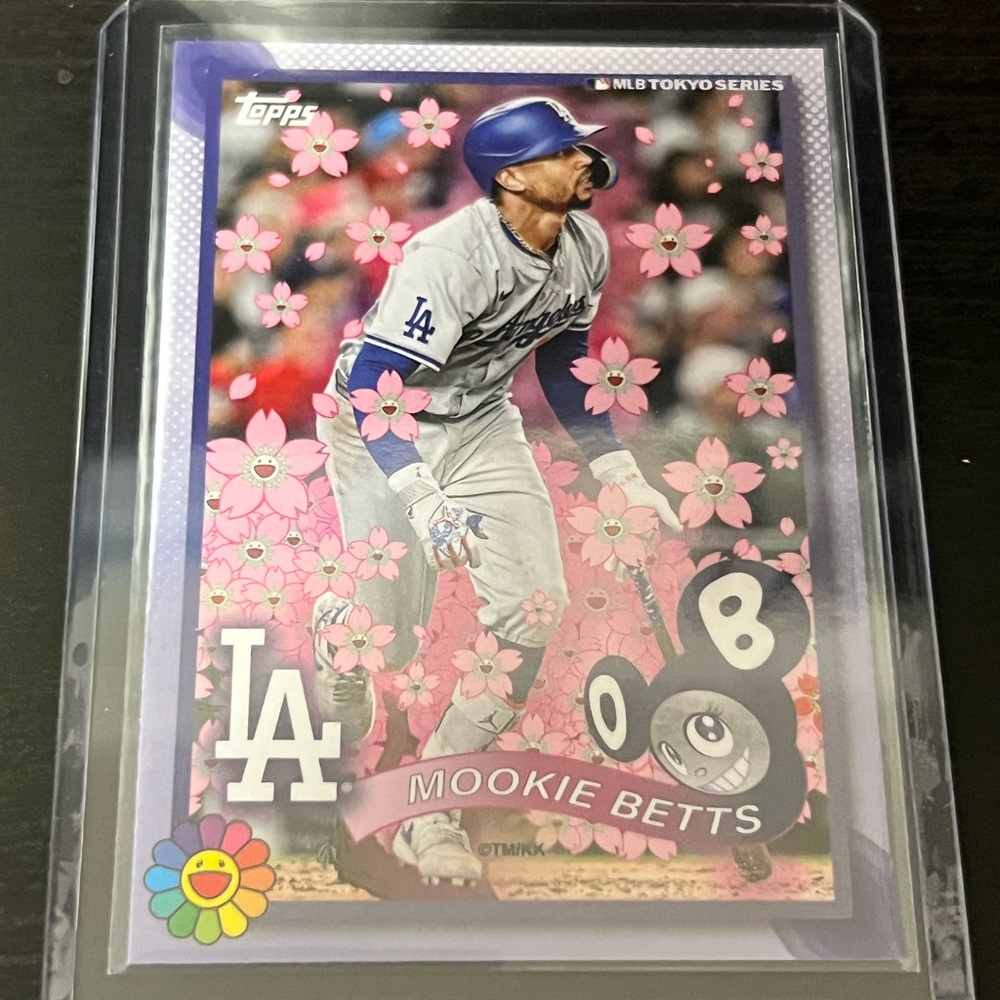 Topps Mookie Betts Baseball Card